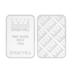 한국금거래소 실버바 100g
